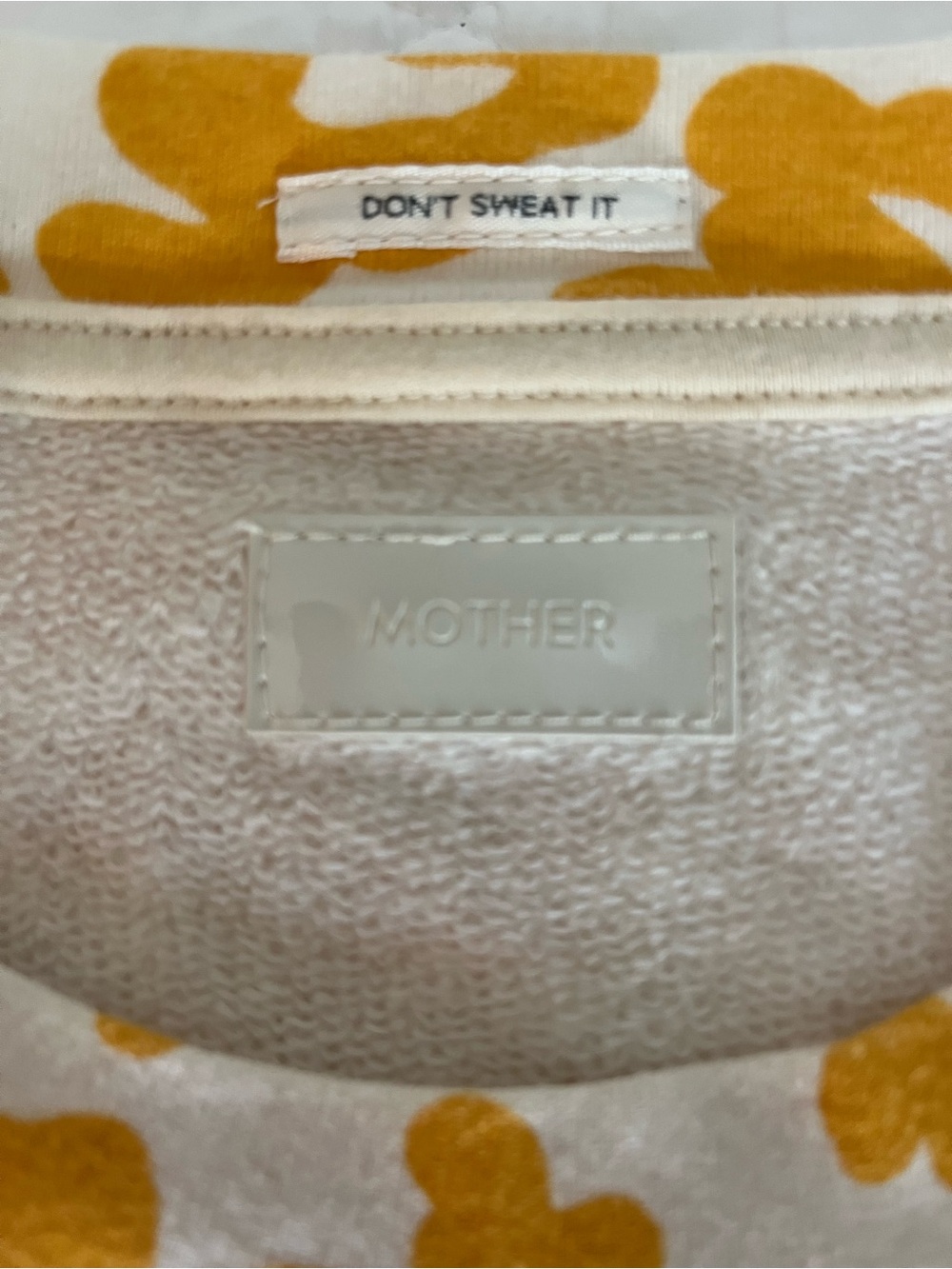 MOTHER Short Sleeved Sweatshirt - Picture 4 of 5